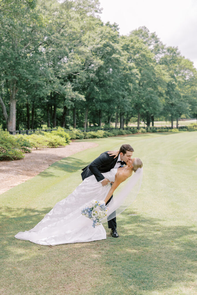 bride and groom portrait