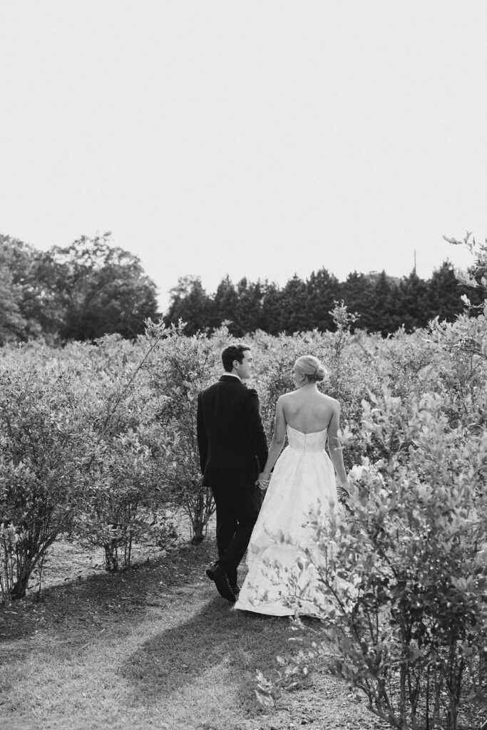 bride and groom portrait