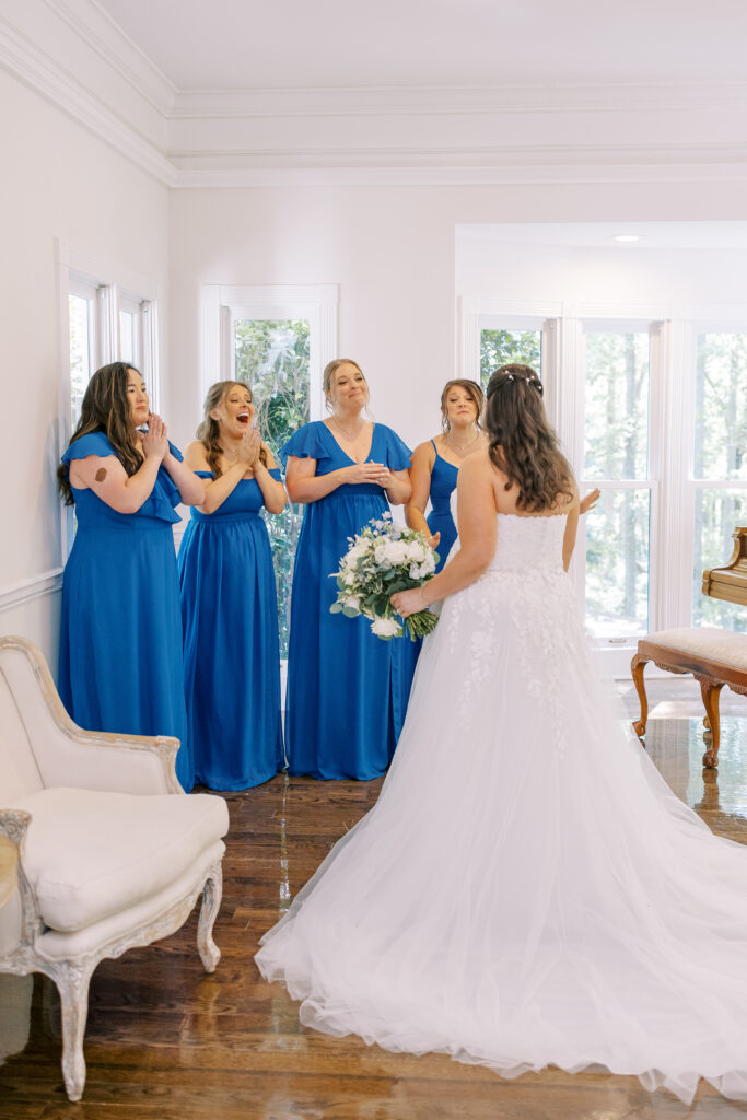 bridesmaid first look