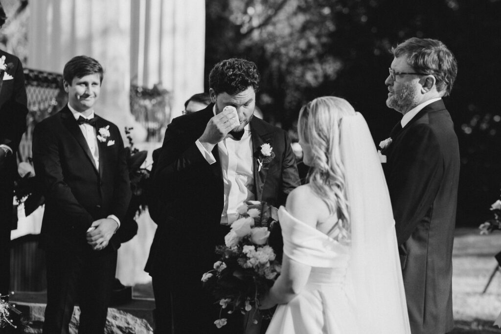 taylor grady house wedding at christmas time
