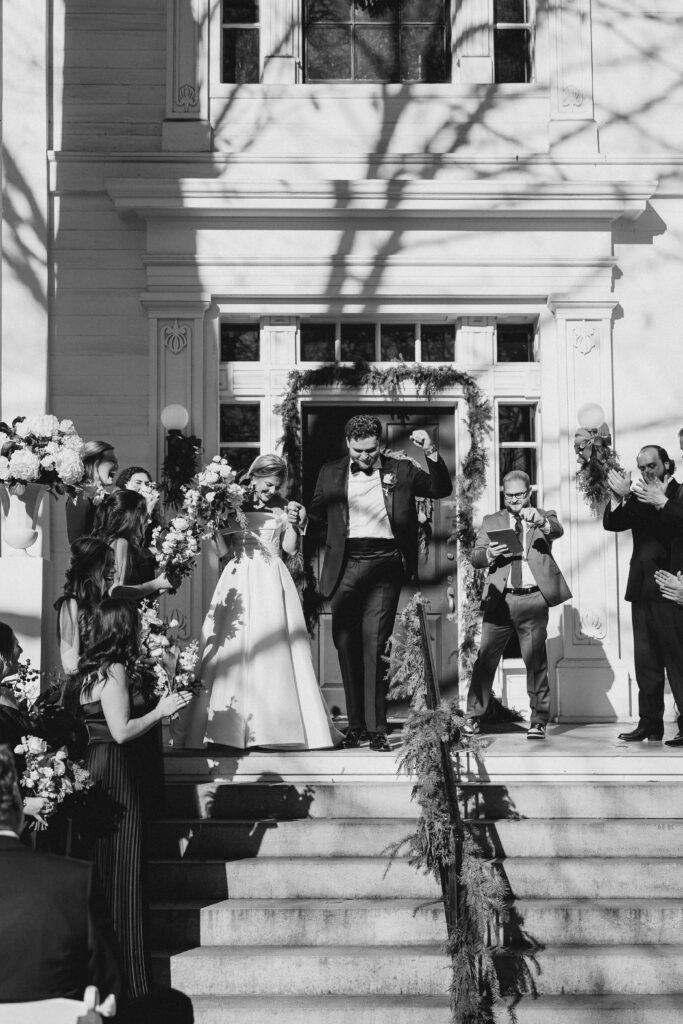 taylor grady house wedding at christmas time