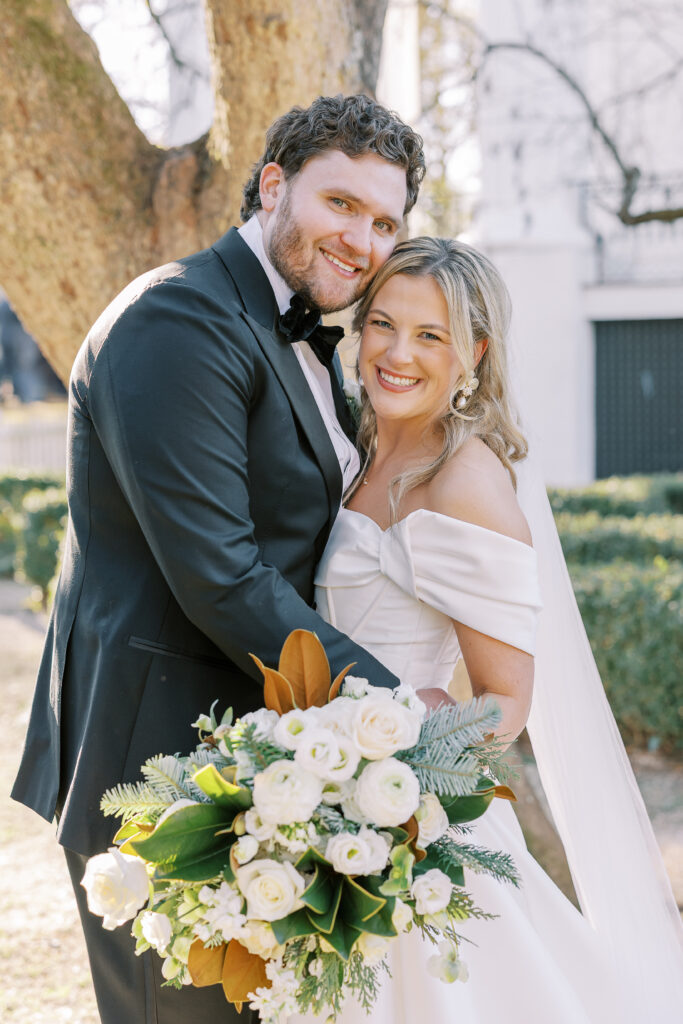 taylor grady house wedding at christmas time