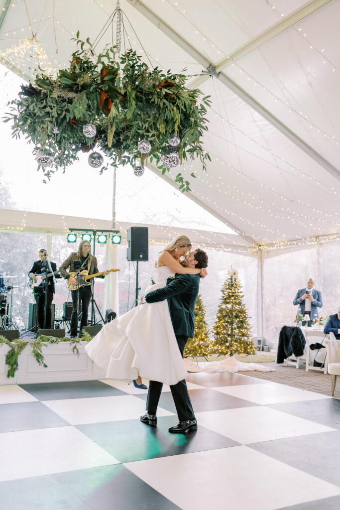 wedding reception at the taylor grady house in atlanta, georgia