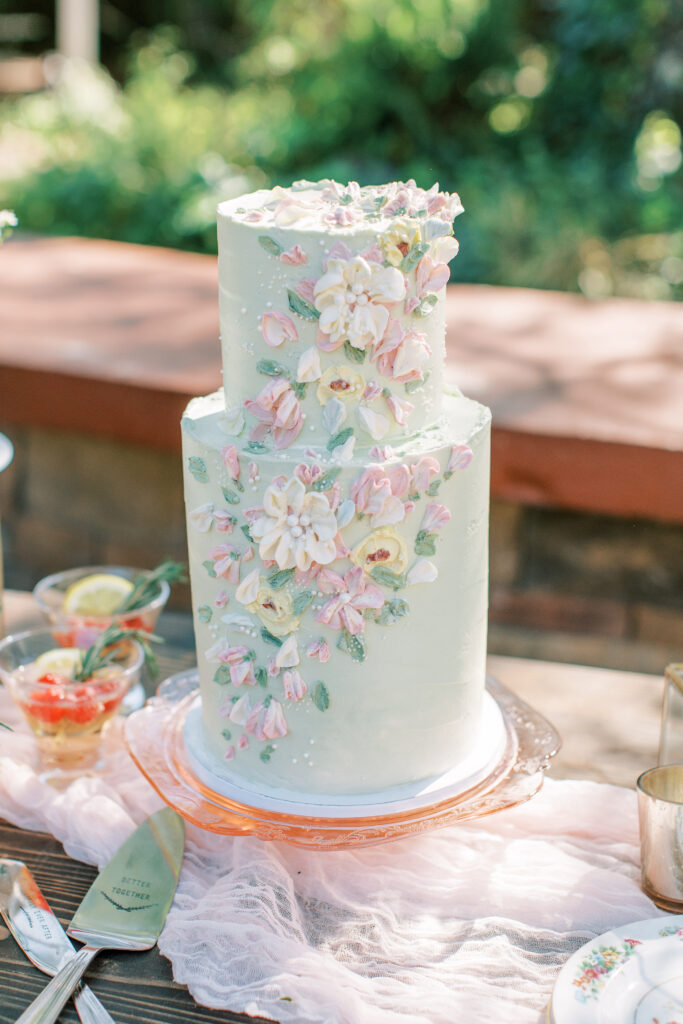 a stylized luxury garden wedding editorial photography session at the garden outside athens, georgia formerly known as the thompson house and garden by sarah folsom photography, alexis lunsford photography, and oakwood lace and co