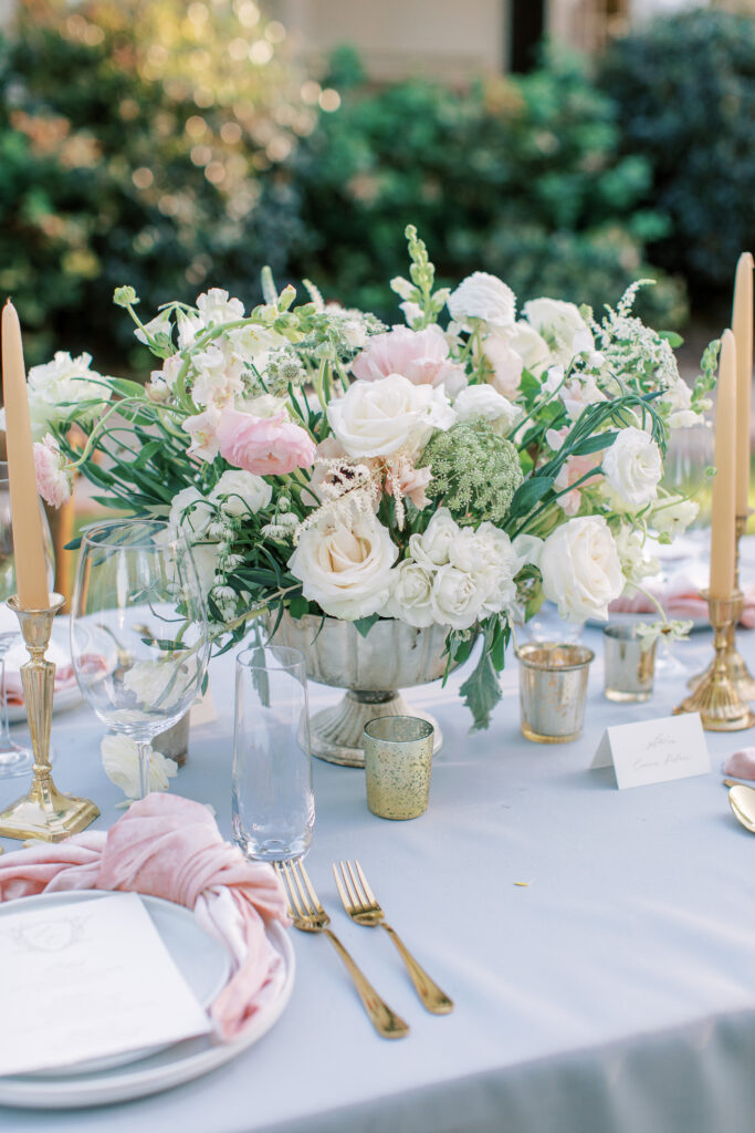 a stylized luxury garden wedding editorial photography session at the garden outside athens, georgia formerly known as the thompson house and garden by sarah folsom photography, alexis lunsford photography, and oakwood lace and co