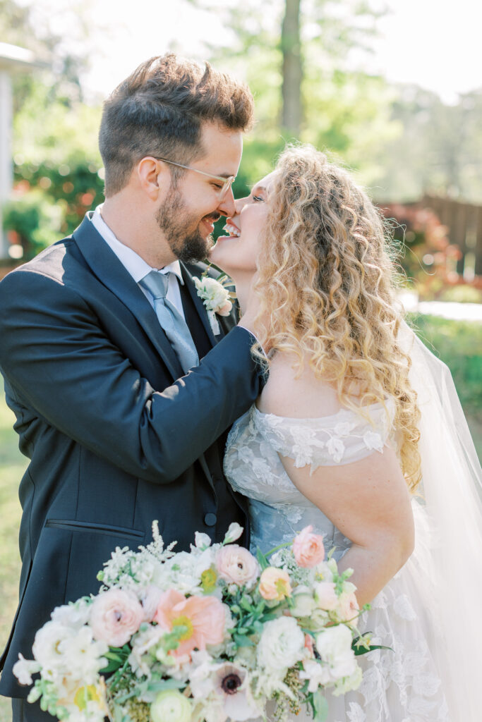a stylized luxury garden wedding editorial photography session at the garden outside athens, georgia formerly known as the thompson house and garden by sarah folsom photography, alexis lunsford photography, and oakwood lace and co