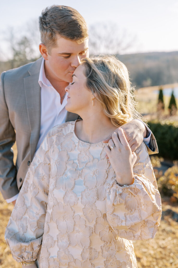 an engagement session at montaluce winery in dahlonega georgia