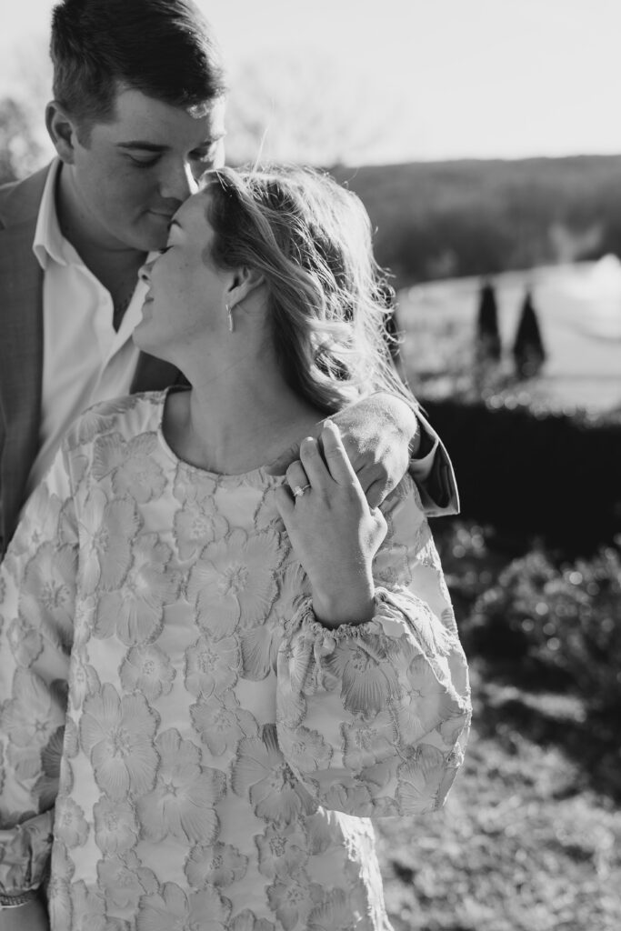 an engagement session at montaluce winery in dahlonega georgia