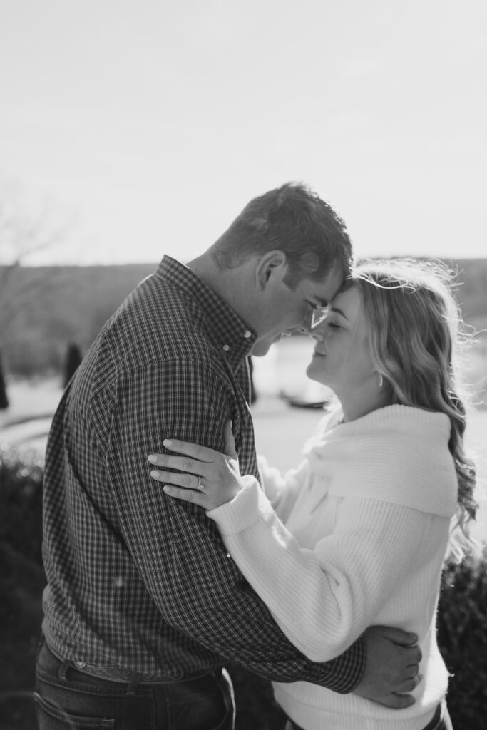 an engagement session at montaluce winery in dahlonega georgia