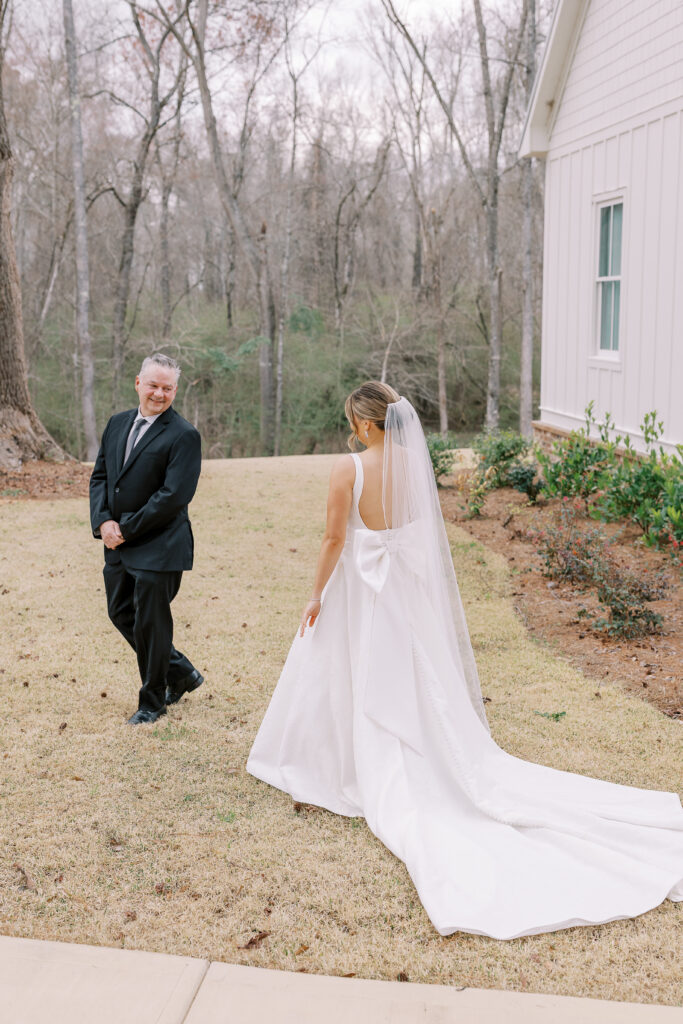 father's first look
