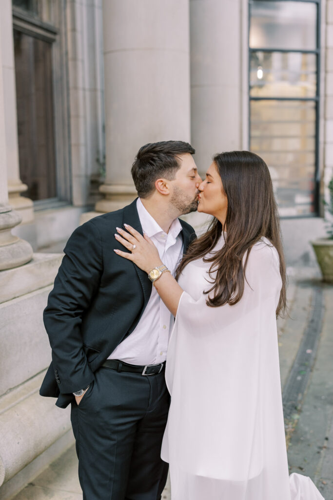 Engagement Session in the Fox District of Midtown Atlanta