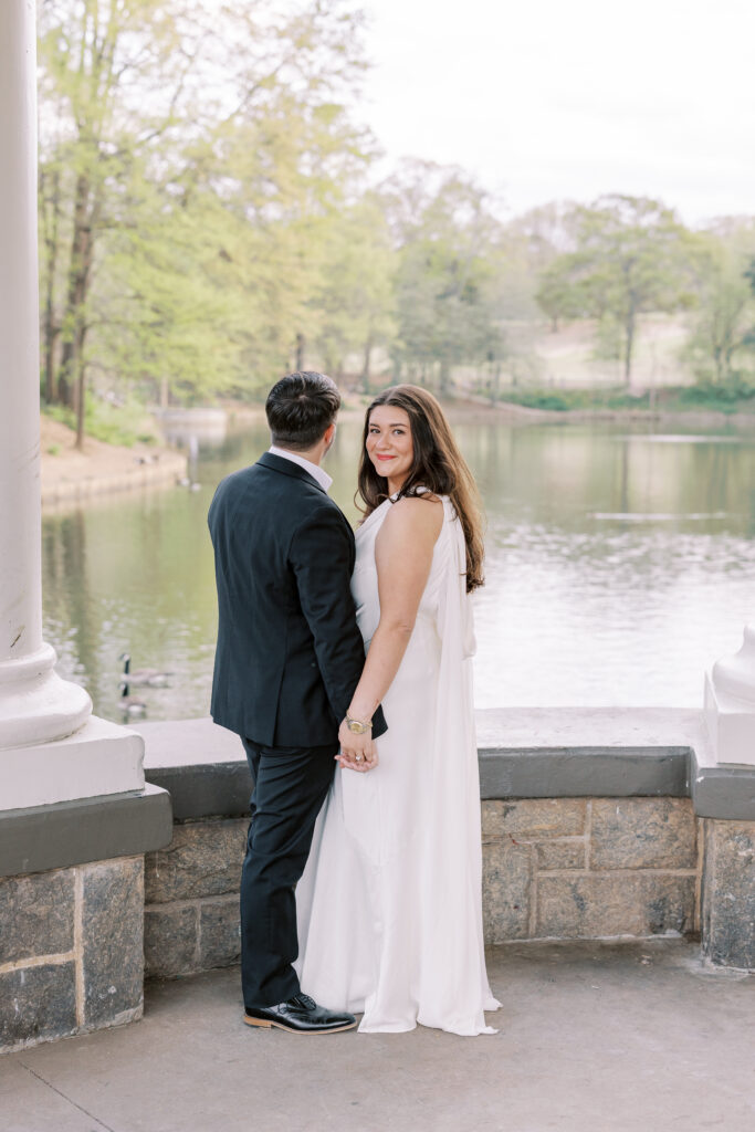Engagement Session in Piedmont Park in midtown Atlanta