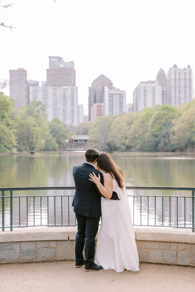 Engagement Session in Piedmont Park in midtown Atlanta