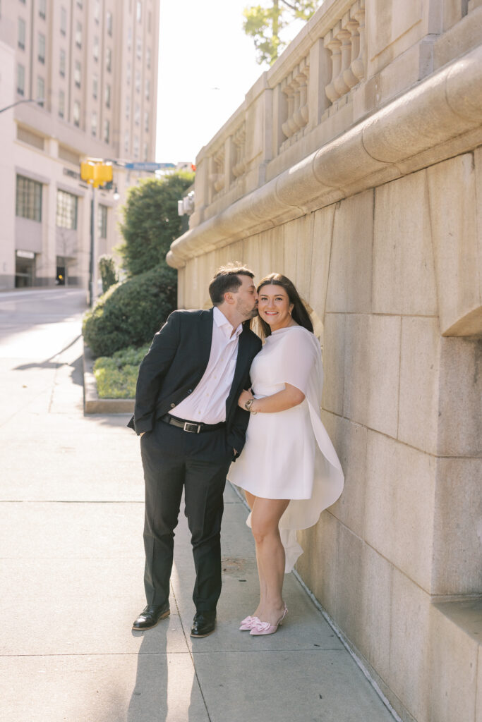 Engagement Session in the Fox District of Midtown Atlanta