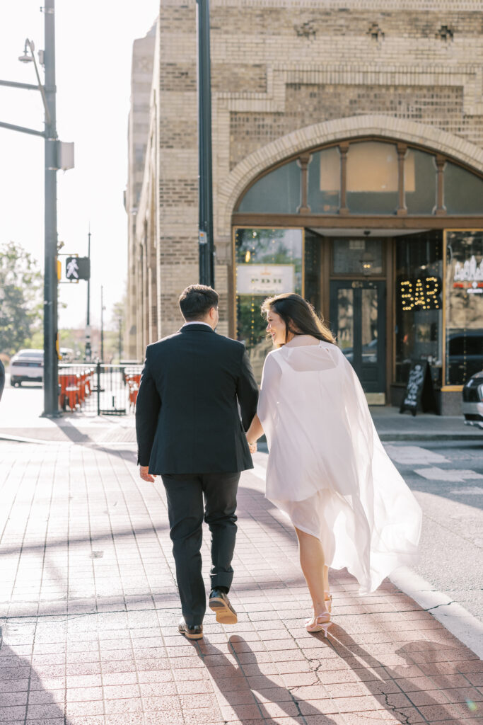 Engagement Session in the Fox District of Midtown Atlanta