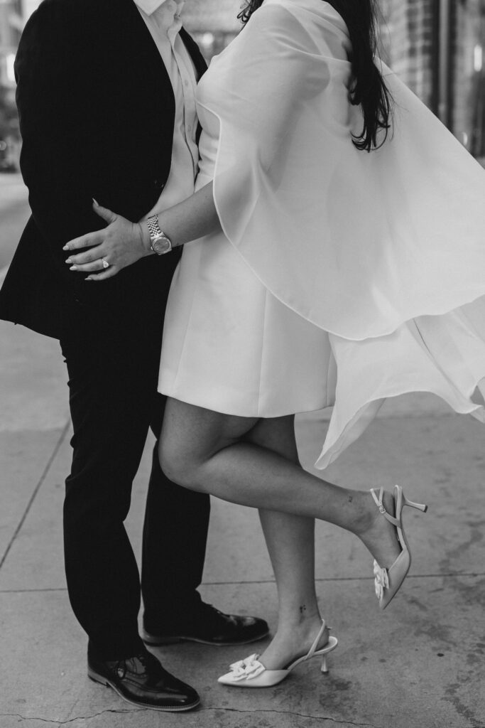 Engagement Session in the Fox District of Midtown Atlanta