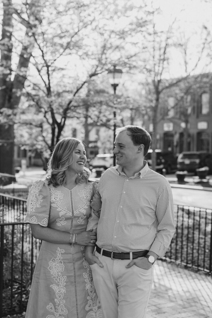 a couple's engagement session in dahlonega, georgia