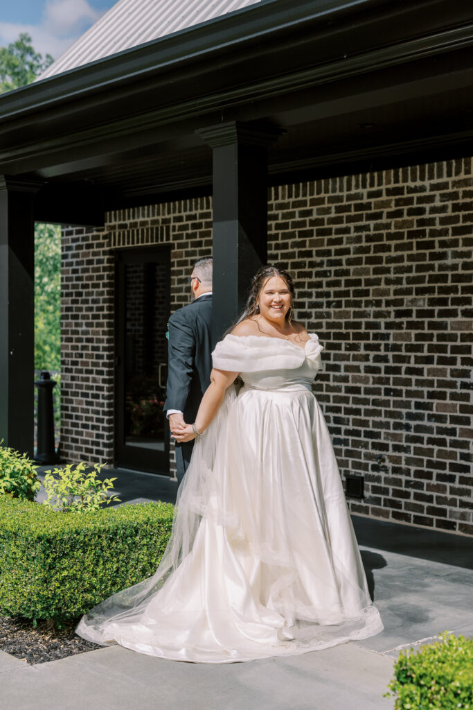 bride and groom before the wedding
