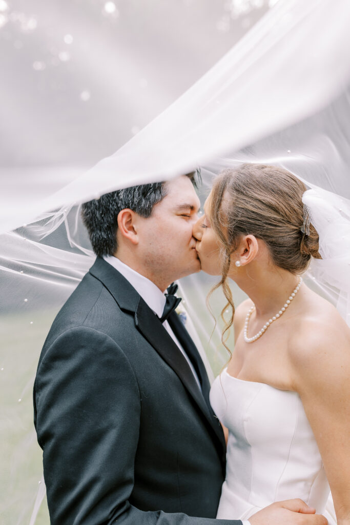 bride and groom portrait