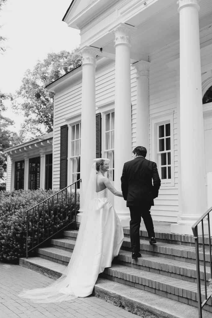 a wedding at the burge club