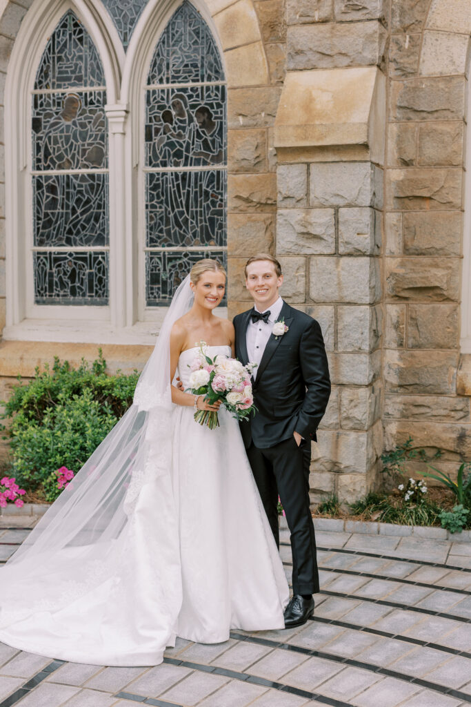wedding ceremony at Emmanuel Episcopal