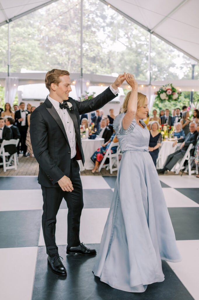 a wedding reception at the taylor-grady house in atlanta