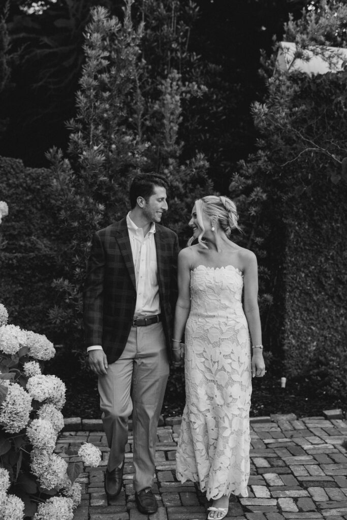 a rehearsal dinner at bishop station in atlanta, georgia