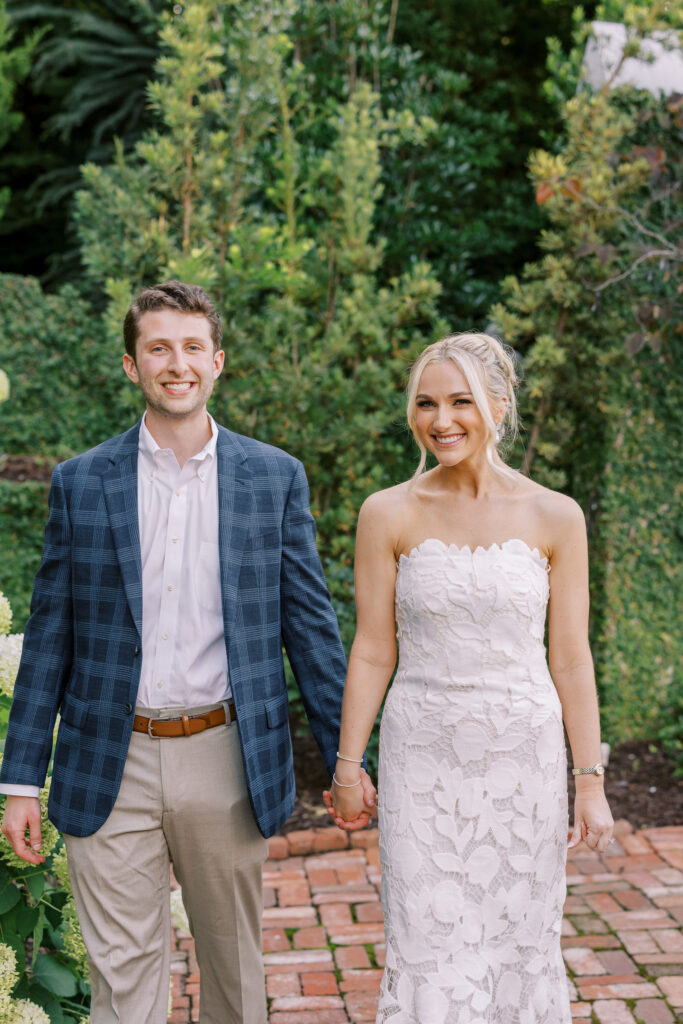 a rehearsal dinner at bishop station in atlanta, georgia