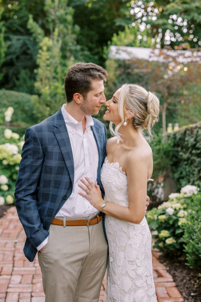 a rehearsal dinner at bishop station in atlanta, georgia