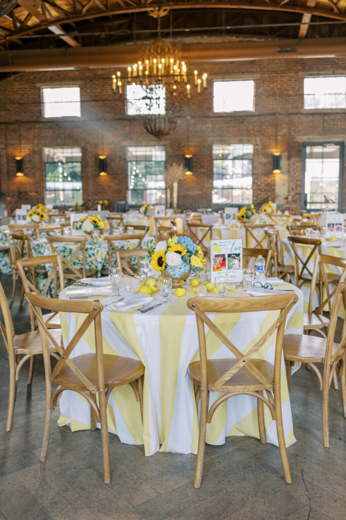a rehearsal dinner at bishop station in atlanta, georgia