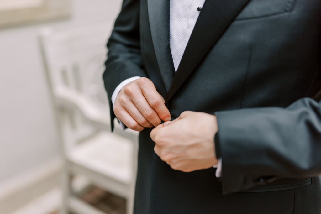 a groom at callanwolde fine arts center
