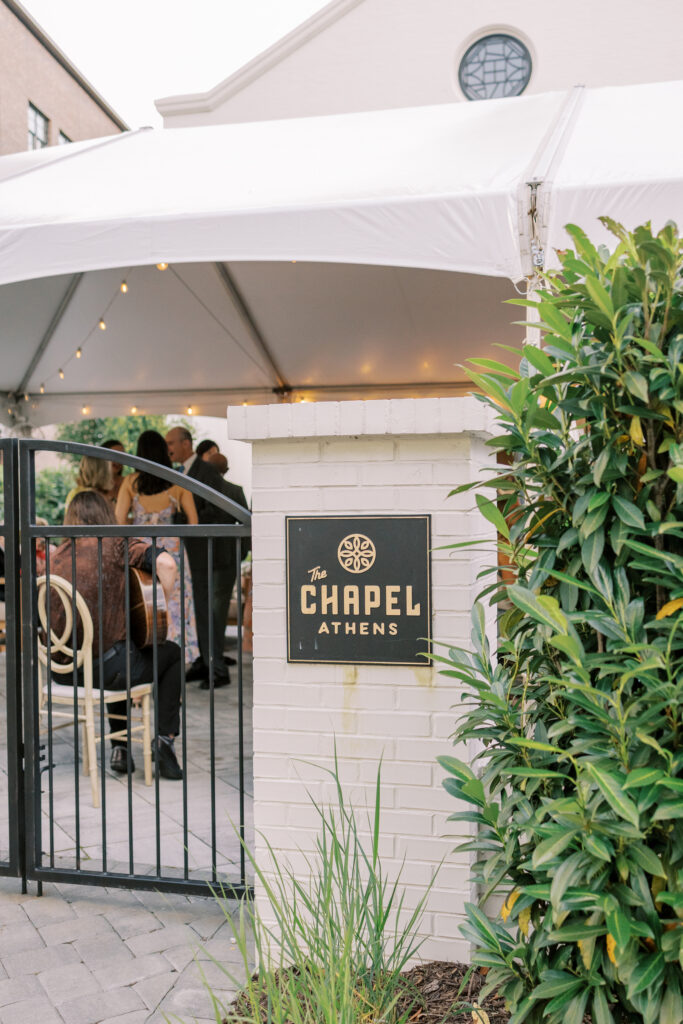 a wedding night before welcome party at chapel athens