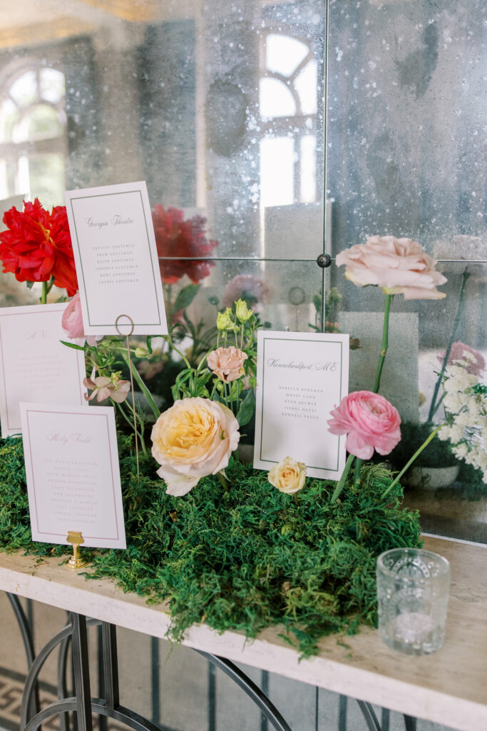 a wedding rehearsal dinner and welcome party at the georgian hall in athens georgia