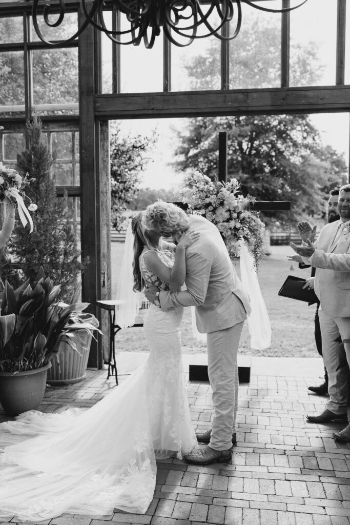 a wedding at the wild daisy farm in molena, ga